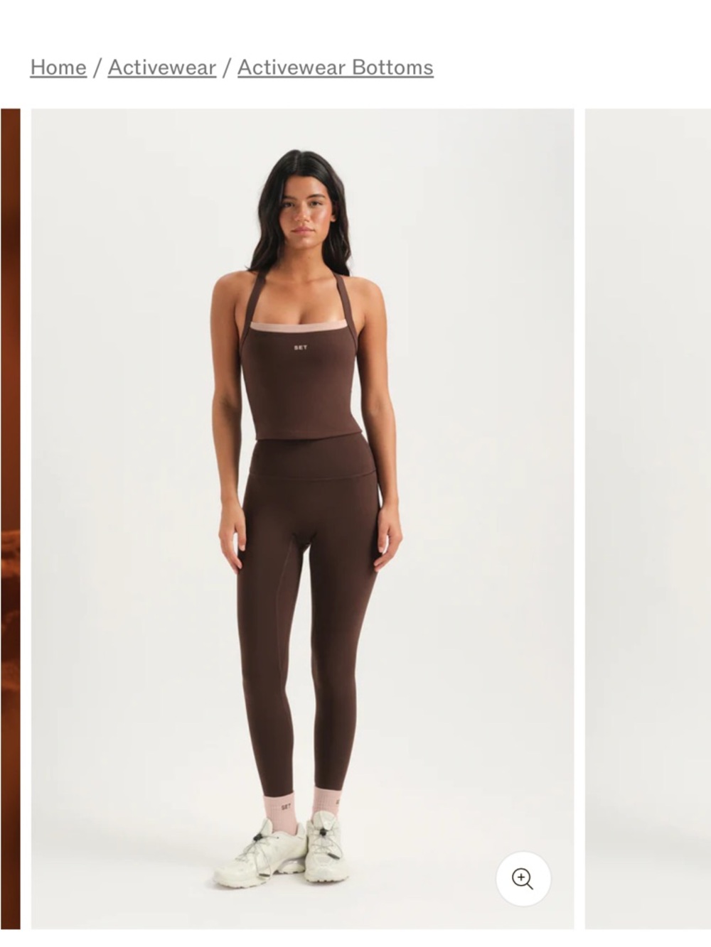 Set Active Luxform Lux Studio Tank and Leggings in Zion